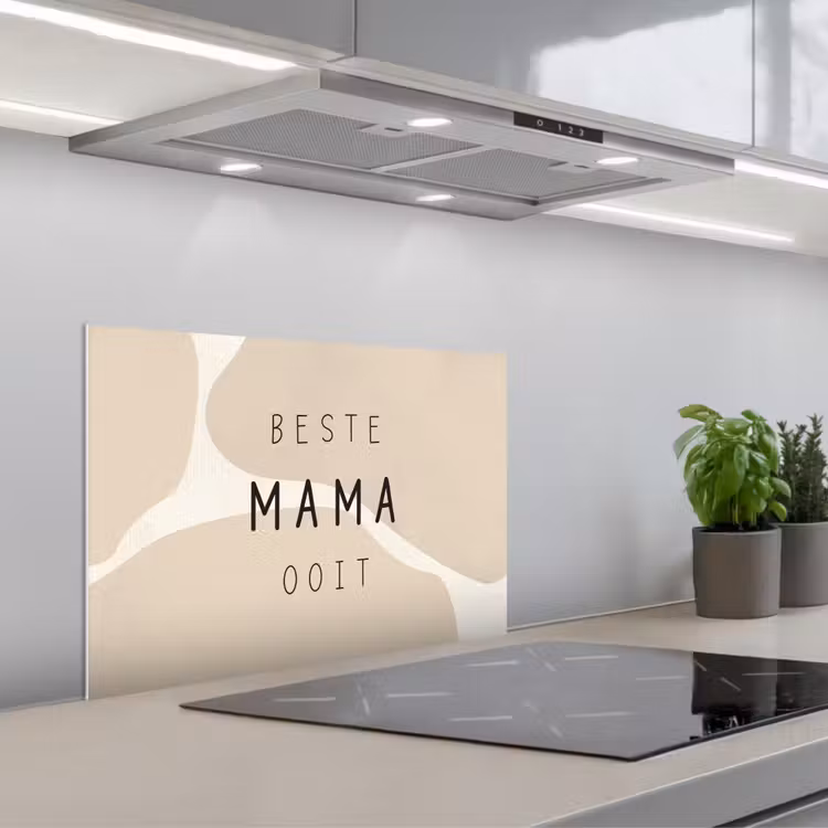 Spritzschutz Küche - Zitate - Beste Mutter aller Zeiten - Mutter - Sprichwörter — 1