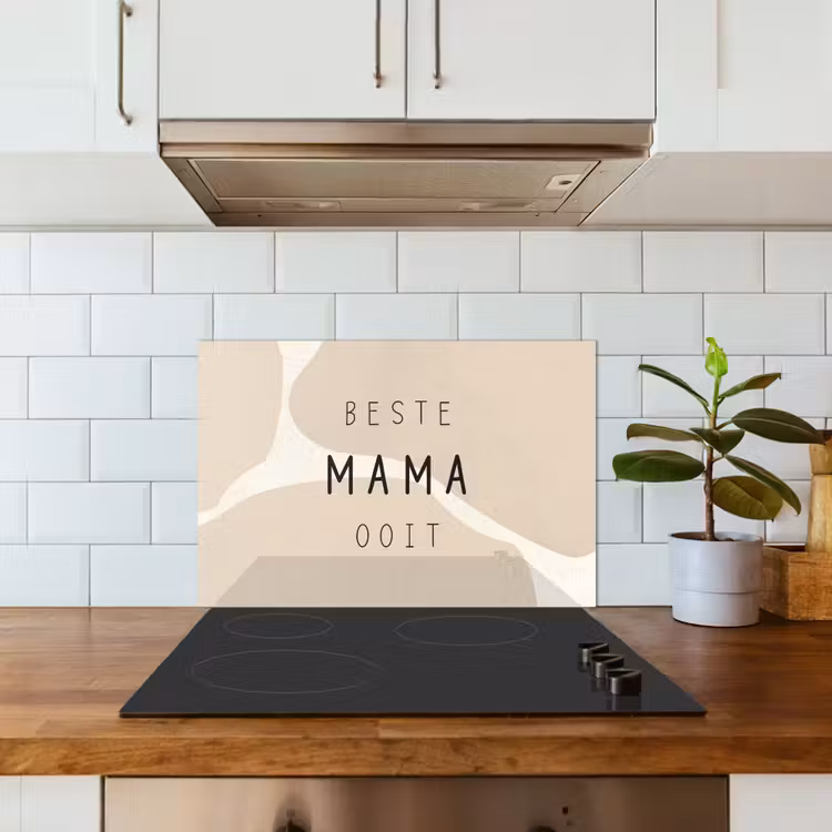 Spritzschutz Küche - Zitate - Beste Mutter aller Zeiten - Mutter - Sprichwörter — 3
