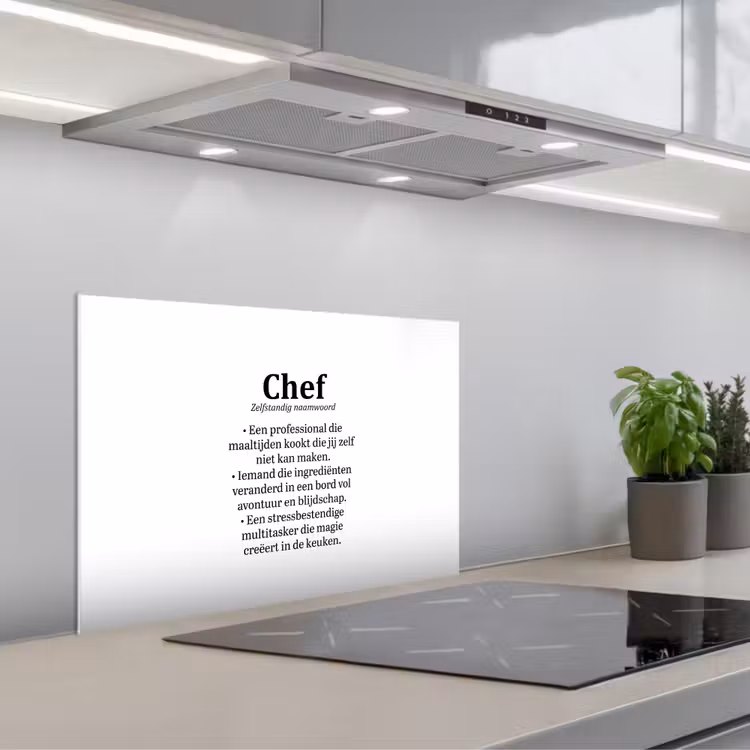 Spritzschutz Küche - kochen - definition - koch - küche - sprichwörter - Wörterbuch — 1