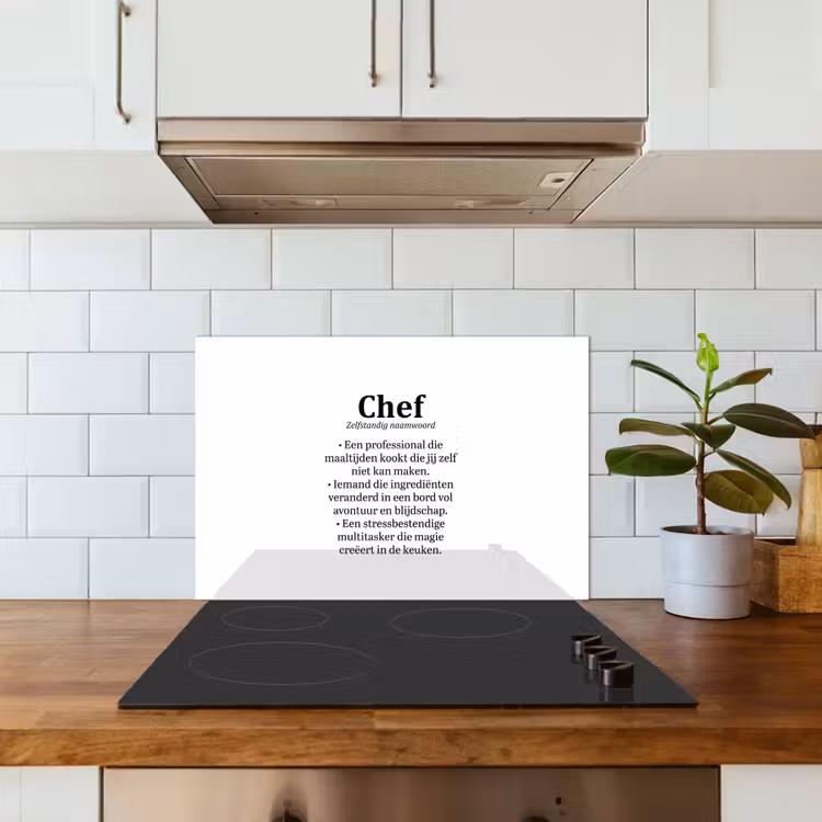 Spritzschutz Küche - kochen - definition - koch - küche - sprichwörter - Wörterbuch — 3