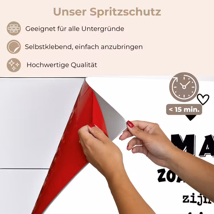 Spritzschutz Küche - Zitate - Großmütter wie du sind wertvoll - Sprichwörter - Oma — 4