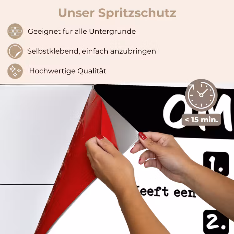 Spritzschutz Küche - Zitate - Oma ist die Süßeste - Sprichwörter - Oma — 4