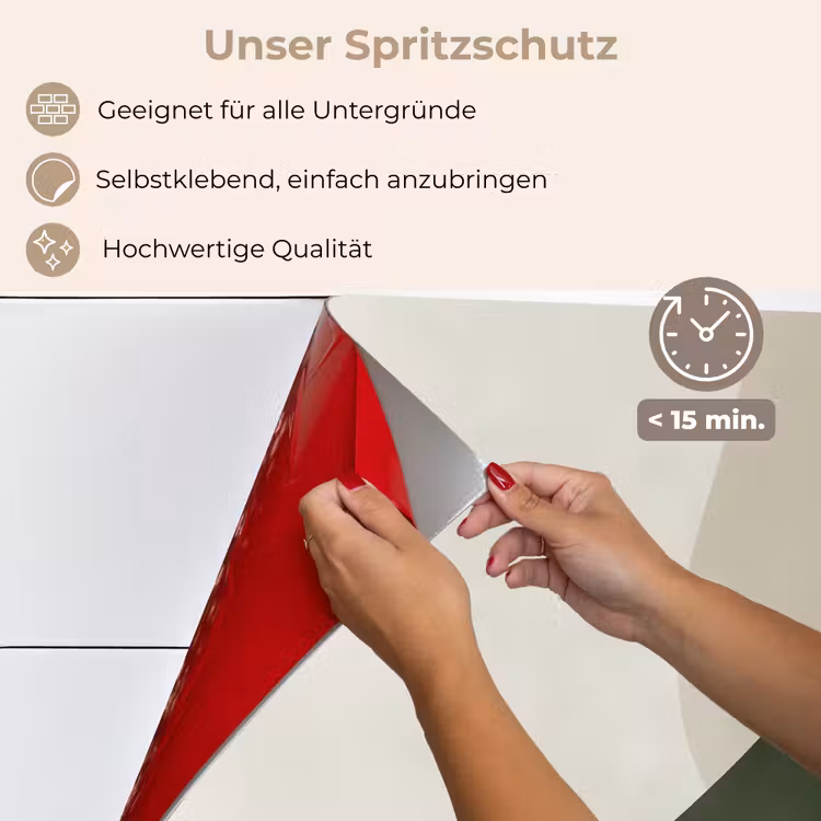 Spritzschutz Küche - Japandi - Grün - Abstrakt - Modern — 4