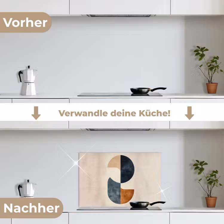 Spritzschutz Küche - Kreise - Abstrakt - Farbenfroh — 7