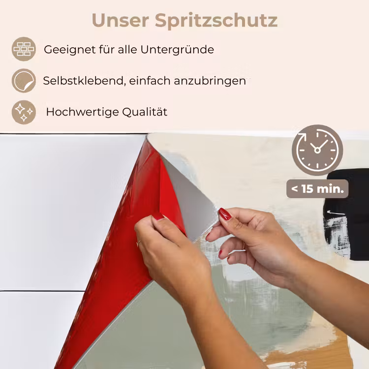 Spritzschutz Küche - Farbe - Abstrakt - Farben — 4