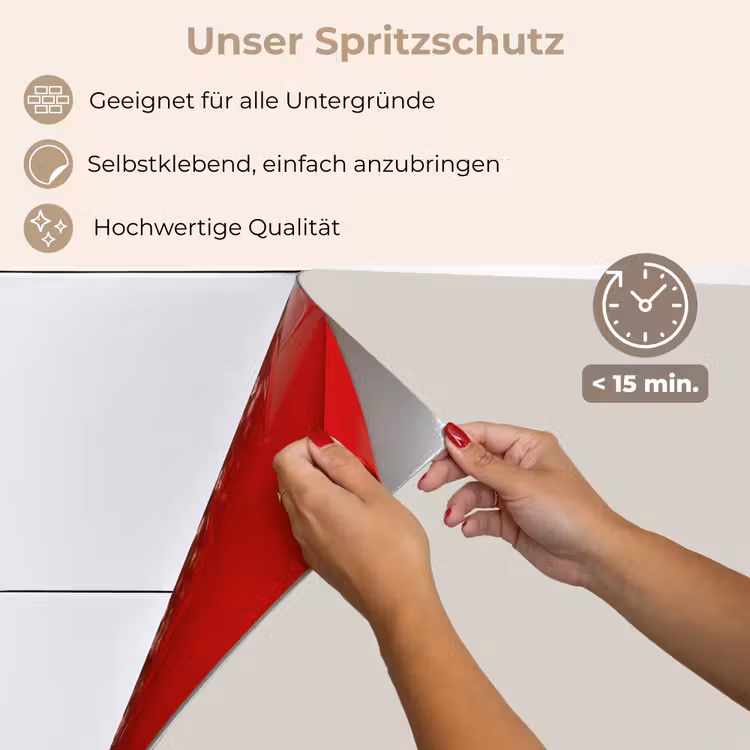 Spritzschutz Küche - Grau - Hell - Herbst — 4