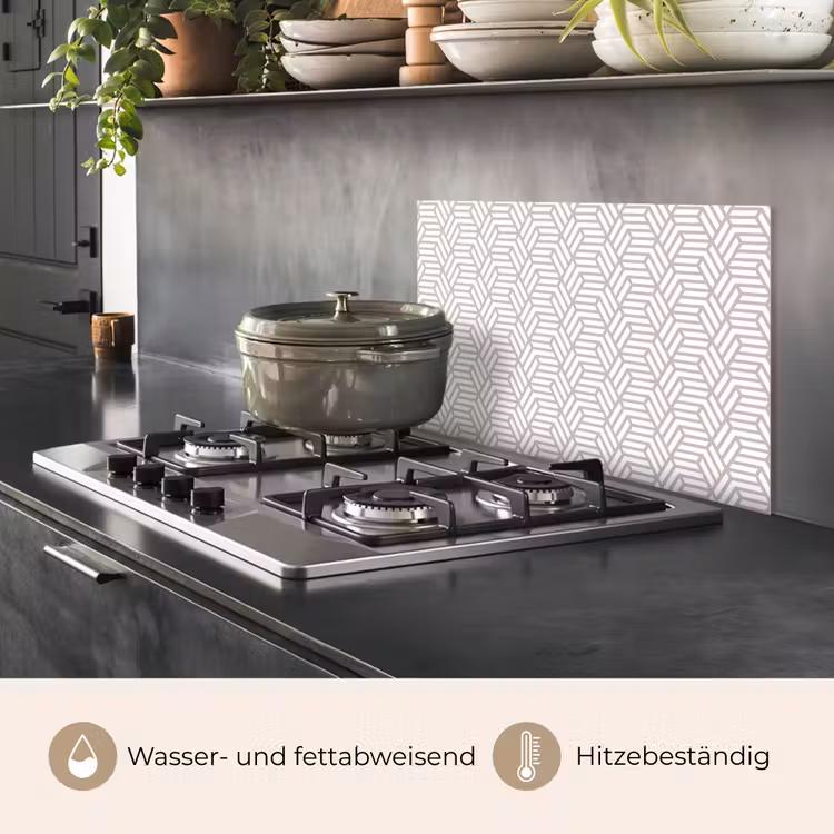 Spritzschutz Küche - Grafisch - Gemustert - Modern - Auffällig — 2