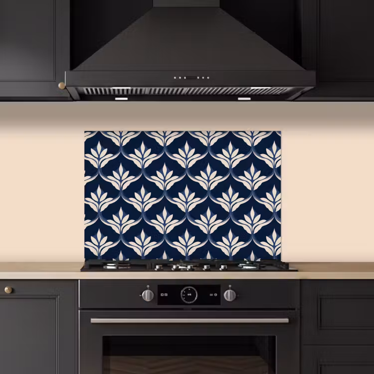 Spritzschutz Küche - Modern - Design - Blau — 5