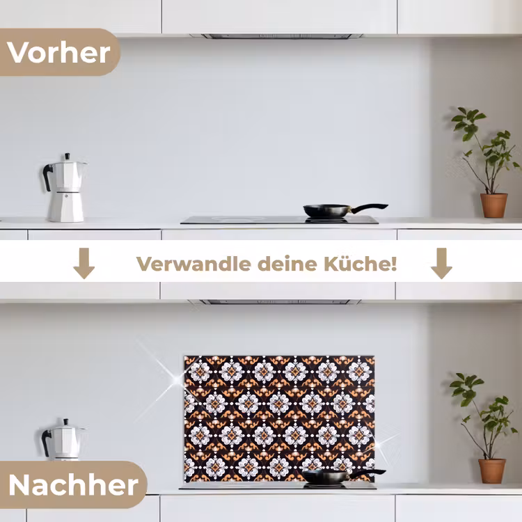 Spritzschutz Küche - Traditionell - Elementar - Farbenfroh — 7