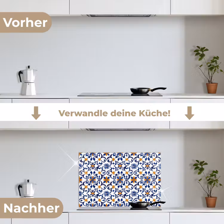 Spritzschutz Küche - Muster - Modern - Farbenfroh — 7