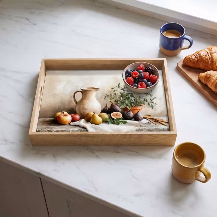 Tablett - Obst - Kräuter - Ländlich — 3
