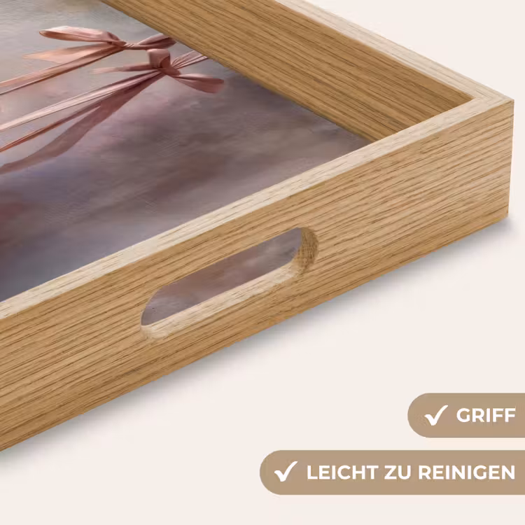Tablett - Ballettschuhe - Satin - Erdtöne — 8