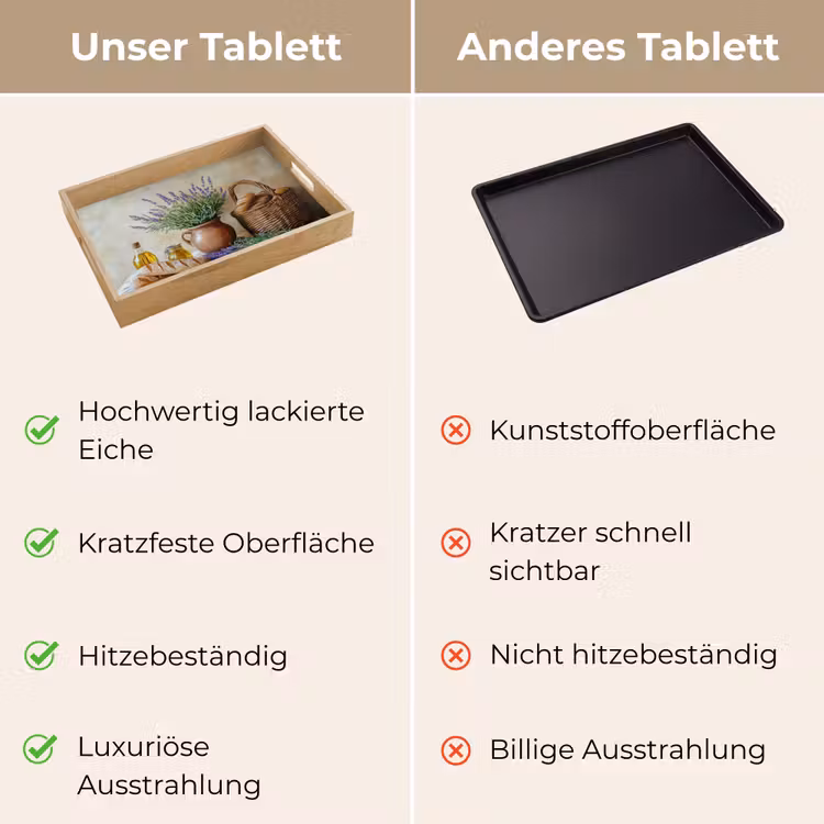 Tablett - Lavendel - Brot - Stilleben — 9
