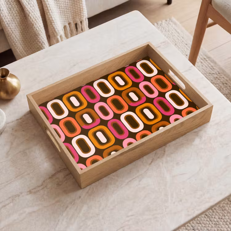 Tablett - Modern - Retro - Farbenfroh — 2