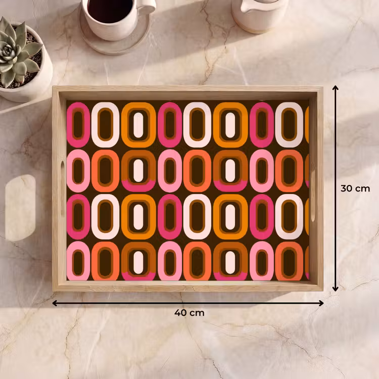 Tablett - Modern - Retro - Farbenfroh — 7