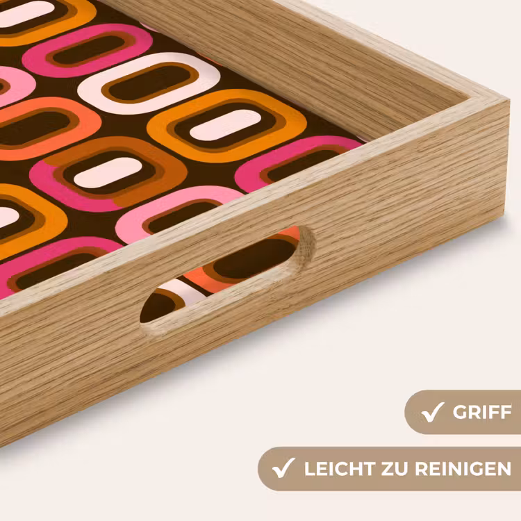 Tablett - Modern - Retro - Farbenfroh — 8