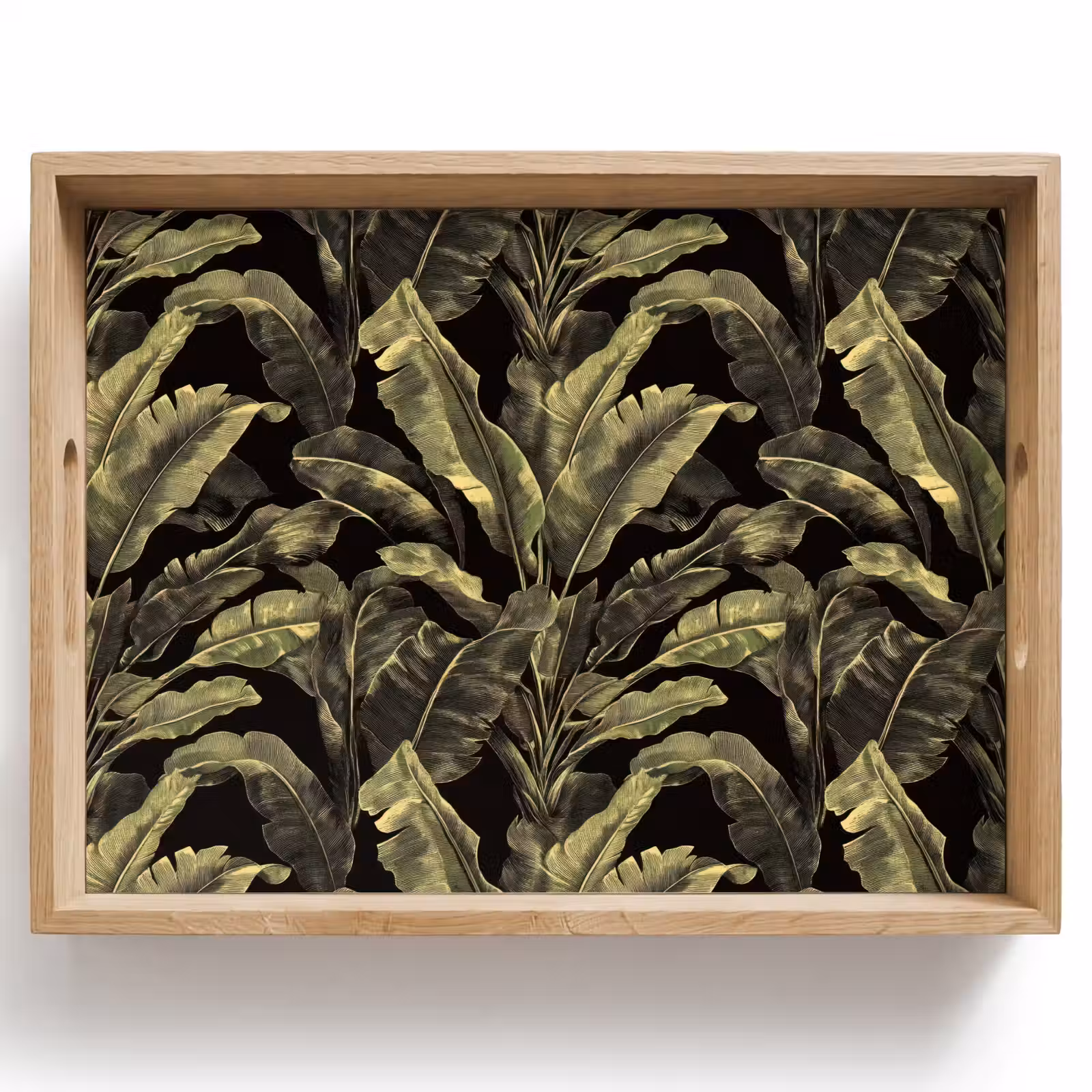 Tablett - Botanisch - Blätter - Grün — 1