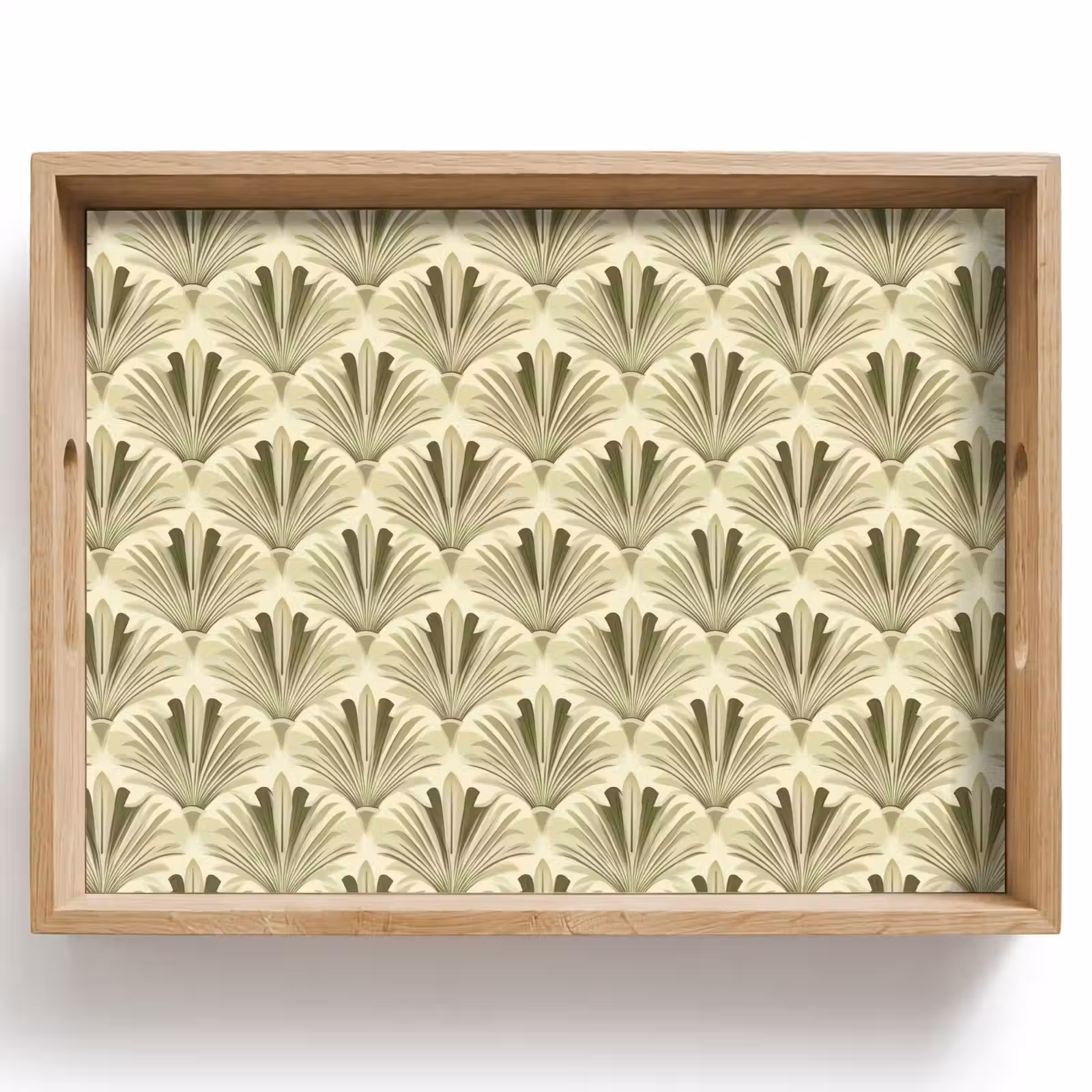 Tablett - Klassisch - Ventilator - Grün — 1