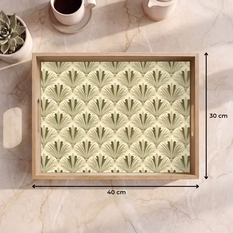 Tablett - Klassisch - Ventilator - Grün — 7