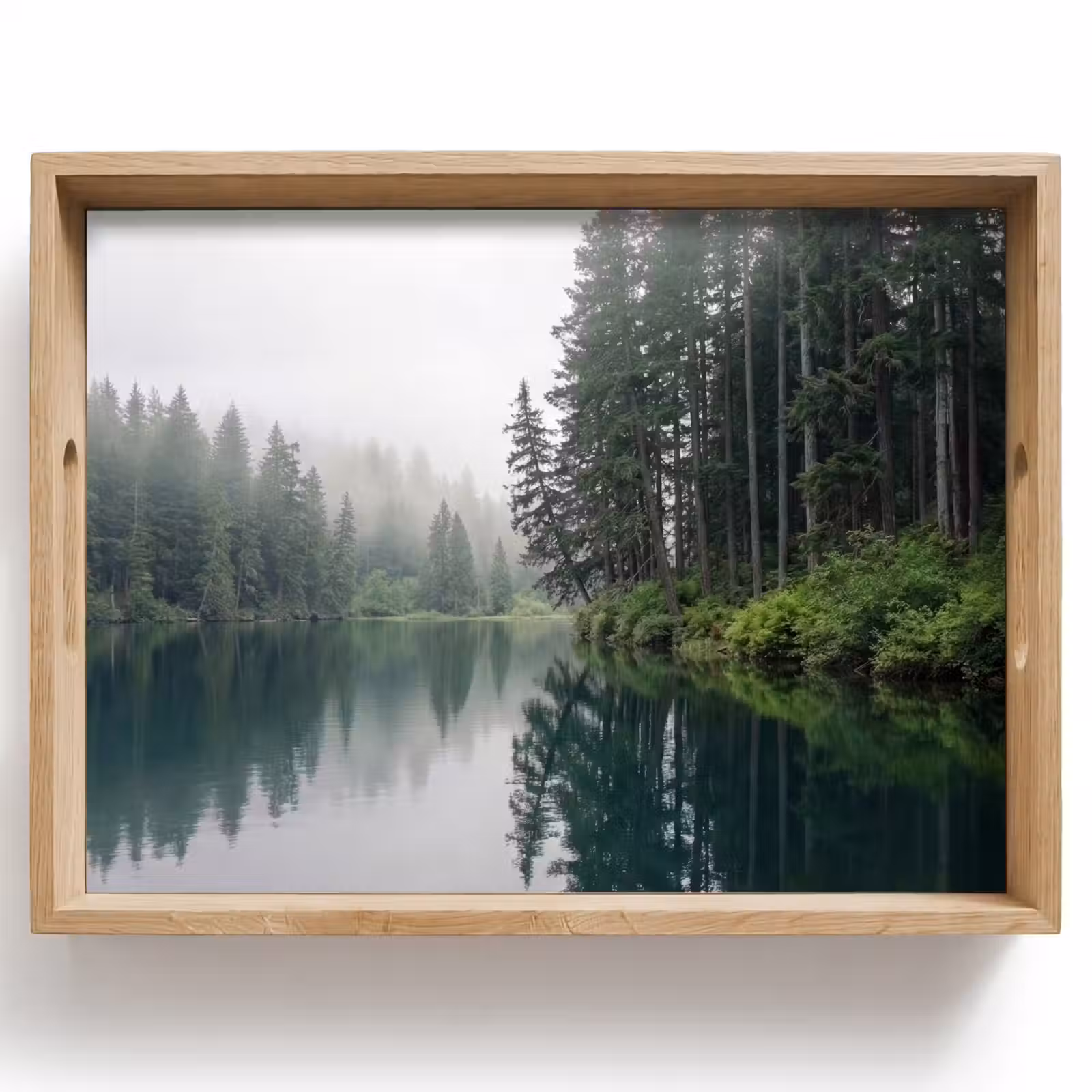 Tablett - Berge - See - Wald — 1