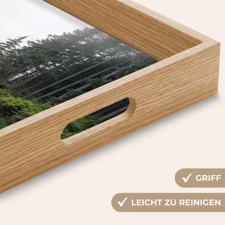 Tablett - Berge - See - Wald — 8