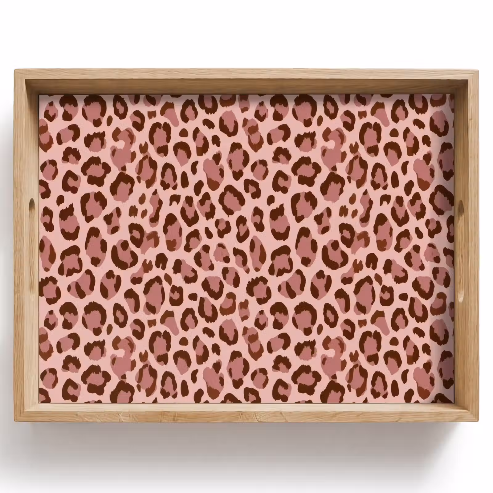 Tablett - Leopard - Muster - Rosa — 1