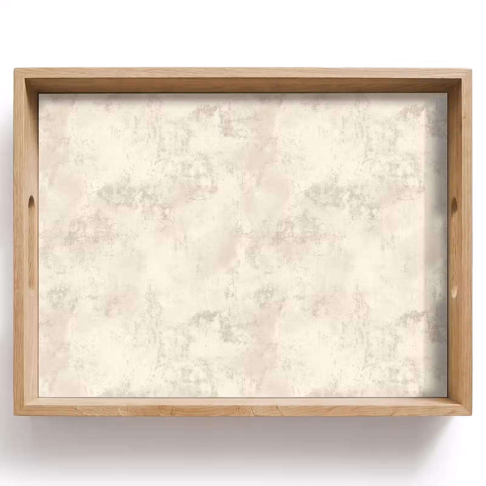 Tablett - Muster - Organisch - Beige — 1
