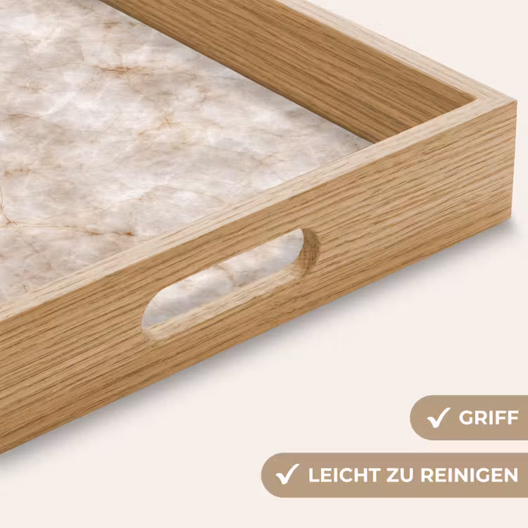 Tablett - Marmor - Muster - Klassisch — 8