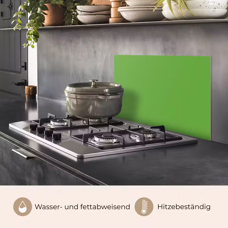 Spritzschutz Küche - Grün - Farben - Natur — 2