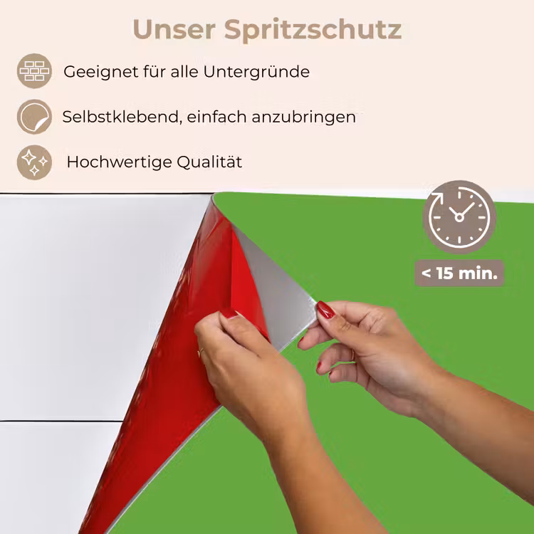 Spritzschutz Küche - Grün - Farben - Natur — 4