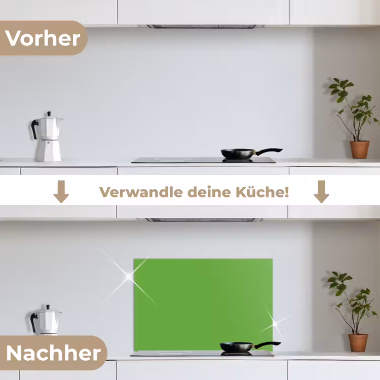 Spritzschutz Küche - Grün - Farben - Natur — 7