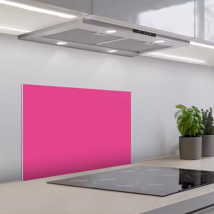 Spritzschutz Küche - Fuchsia - Neon - Farben — 1