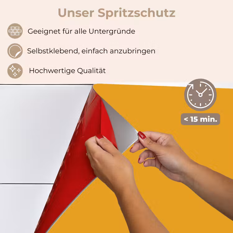 Spritzschutz Küche - Ockergelb - Herbst - Interieur — 4