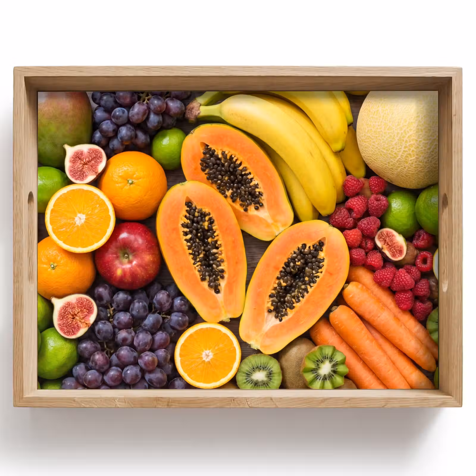 Tablett - Essen – Obst – Gemüse – Frisch – Bunt — 1