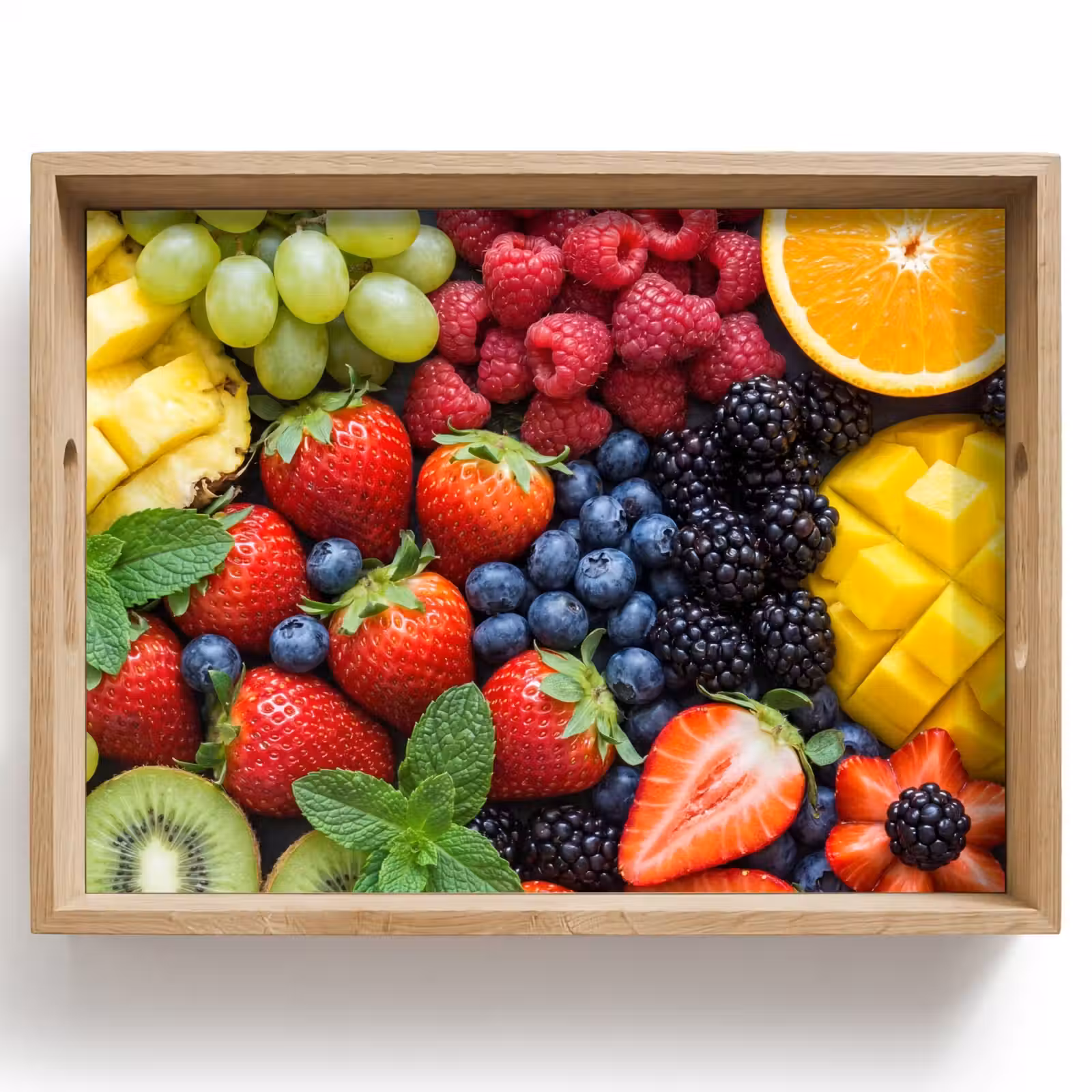 Tablett - Obst – Frisch – Bunt – Essen — 1