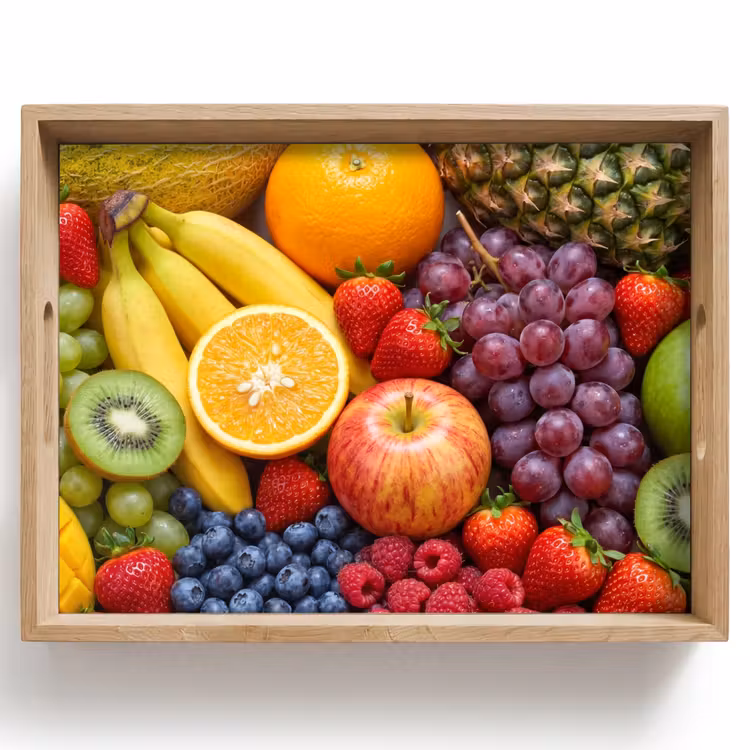 Tablett - Essen – Obst – Frisch – Bunt – Ernährung — 1