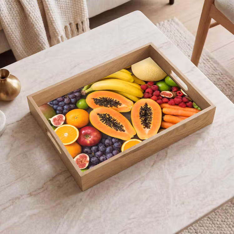 Tablett - Essen – Obst – Gemüse – Frisch – Bunt — 2