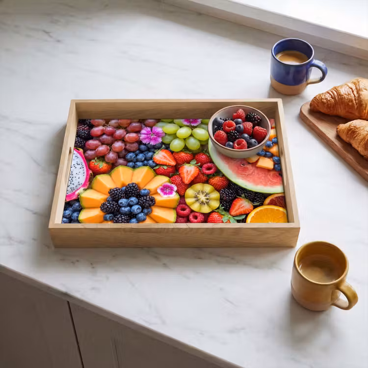 Tablett - Obst – Frisch – Abwechslung – Essen – Bunt — 3