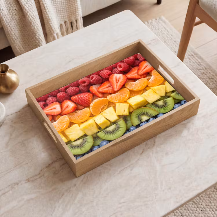 Tablett - Obst – Regenbogen – Gesund – Bunt — 2