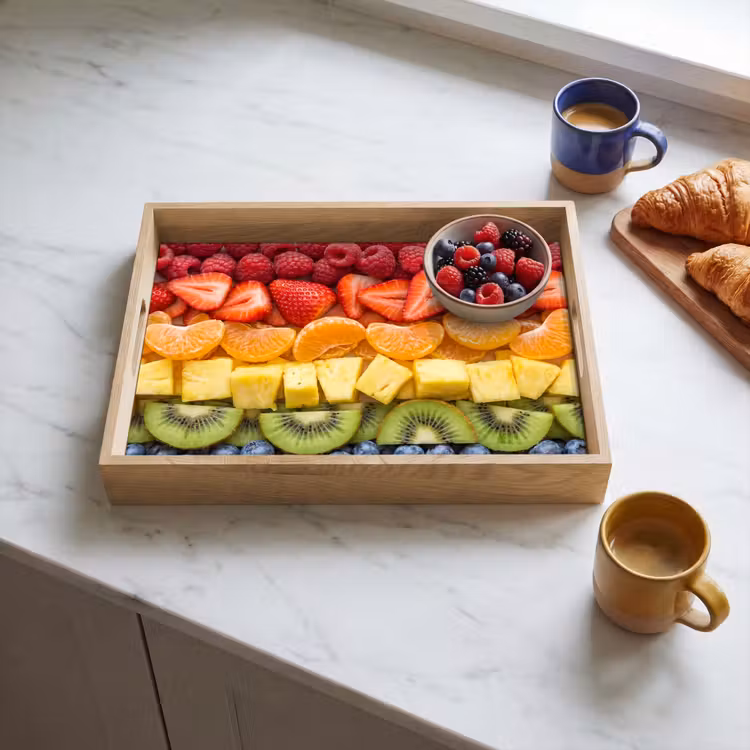 Tablett - Obst – Regenbogen – Gesund – Bunt — 3