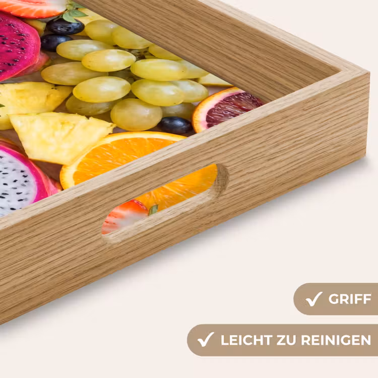 Tablett - Obst – Sortiment – Bunt – Gesundheit — 8