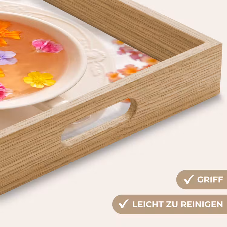 Tablett - Blumen – Blüte – Natur – Bunt – Sommer — 8