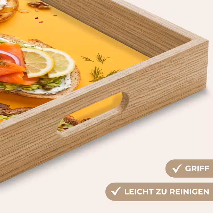Tablett - Essen – Brot – Frühstück – Modern – Farbenfroh — 8