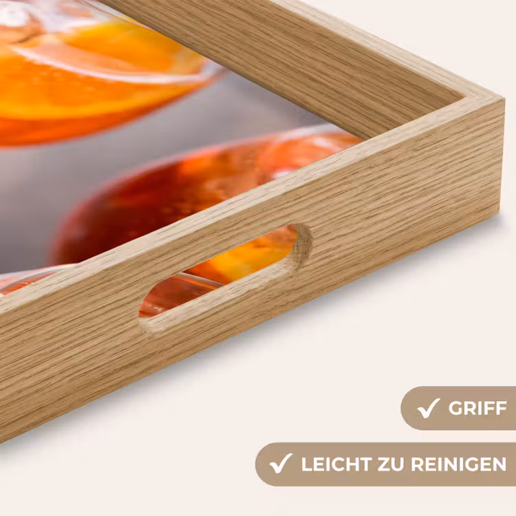 Tablett - Getränk – Orange – Eis – Sommer – Orange — 8