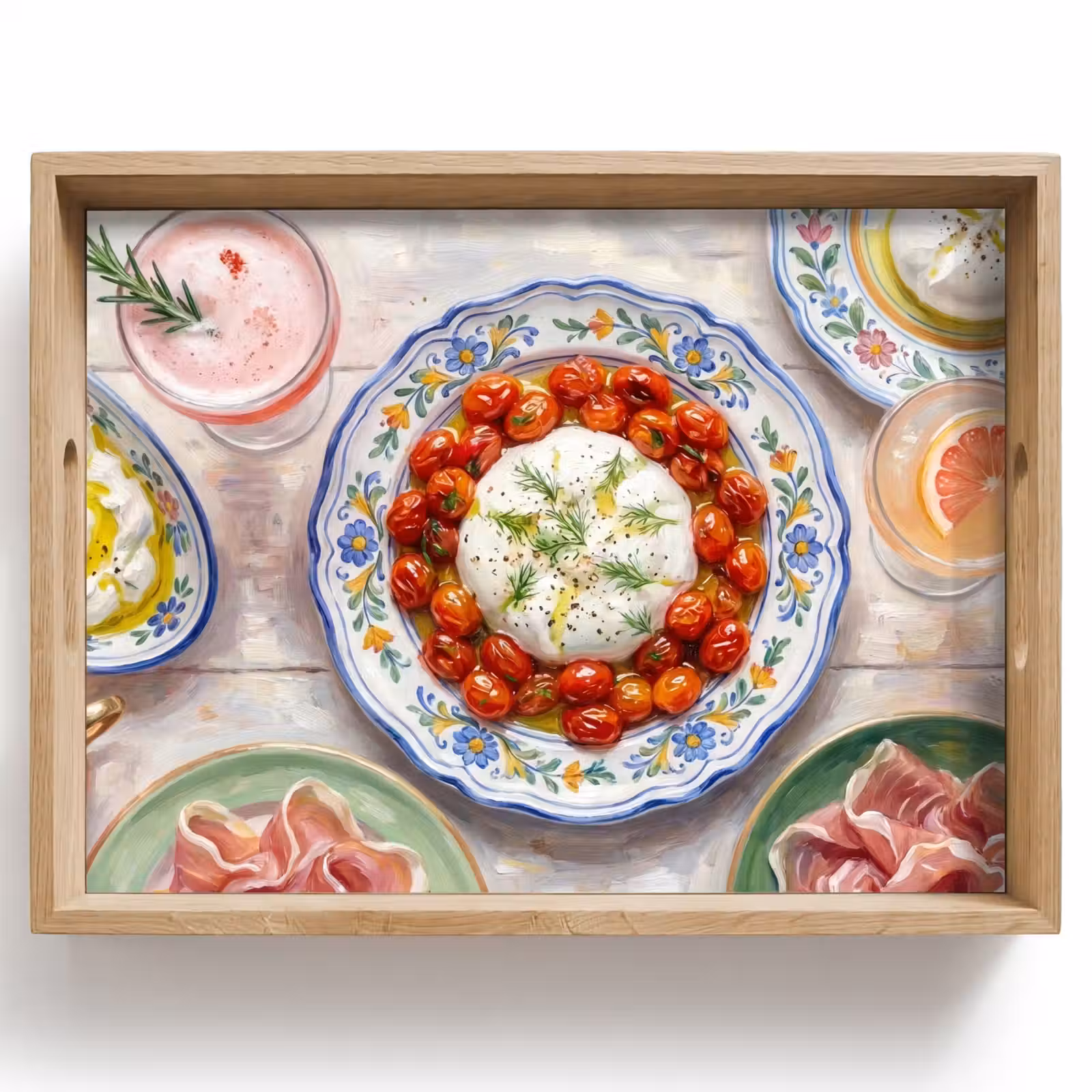 Tablett - Essen – Tisch – Sonstiges – Modern — 1