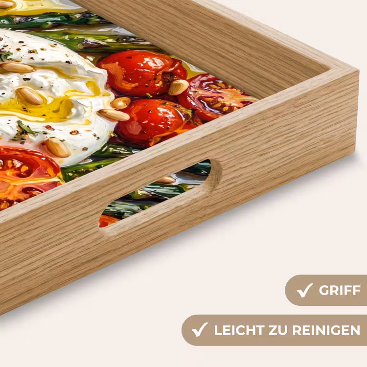 Tablett - Essen – Gemüse – Käse – Modern – Frisch — 8