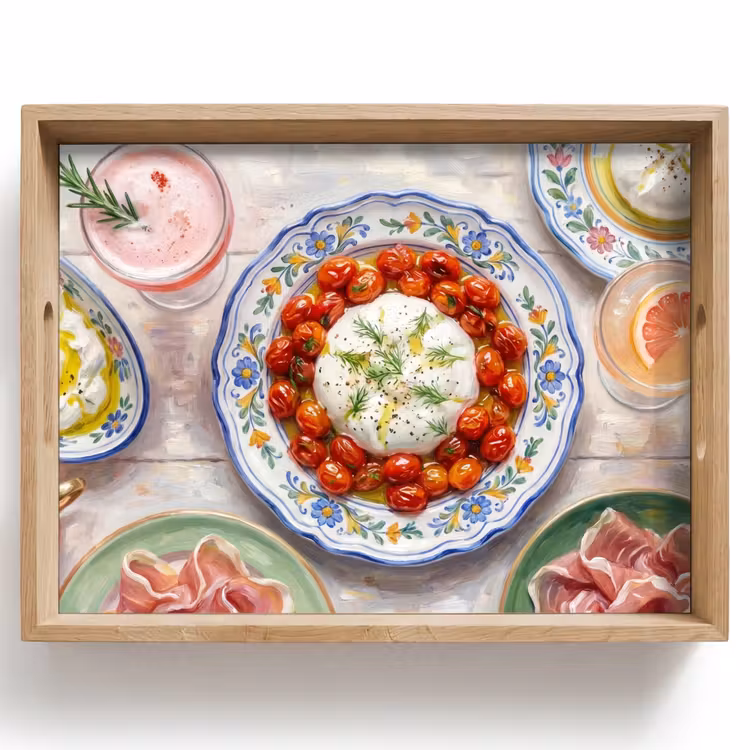 Tablett - Essen – Tisch – Sonstiges – Modern — 1