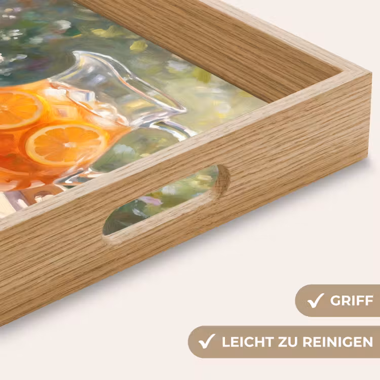 Tablett - Getränk – Zitrone – Sommer – Garten – Gelb — 8