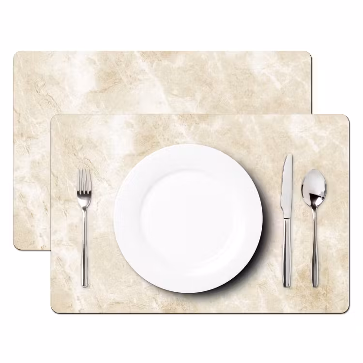 Tischset - Elegante Marmortextur — 2