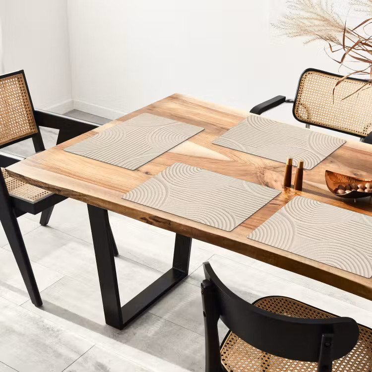 Tischset - Zen-Sand-Muster — 4
